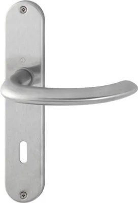 Produktbild von Langschildgarnitur Mar.E1138Z/302 VA F69 OB 72mm DIN L/R HOPPE