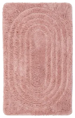 Zdjęcie produktu dla Dywanik łazienkowy carmen modern - kształt: prostokątny, prostokątny: 50×80 cm, kolor: różowy