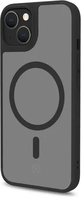 Image de Celly Magmatt coque de protection pour téléphones portables 17 cm (6.7") Housse Noir, Transparent