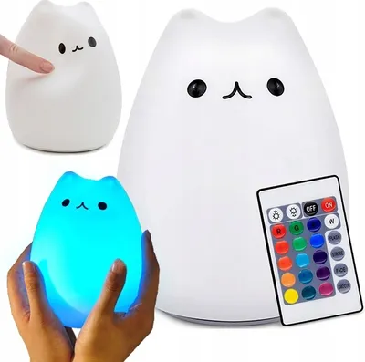 Zdjęcie produktu dla Lampka Nocna Kotek Db002