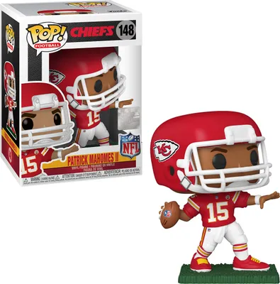 Zdjęcie produktu dla Funko POP! Patrick Mahomes w koszulce Chiefs | Figurka kolekcjonerska NFL | 148 | 9,5 cm