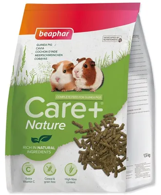 Productafbeelding van Beaphar Care+ Nature, voeding voor konijnen, 1,5 kg