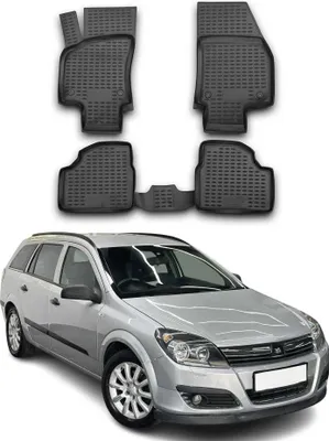 Immagine prodotto di 2004-2015 Opel Astra tappetini TPE nero 4 pz
