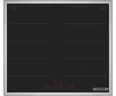 Immagine prodotto di Bosch pxx645hc1e, Séria 6, Indukcná varná doska, 60 cm, cierna, povrchová montáž s rámom
