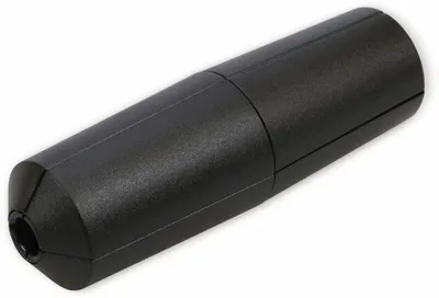Produktbild von LED Schnurdimmer mit Drehbetätigung, T28.08, 100W, schwarz