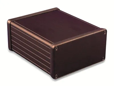 Obrázok produktu pre Hammond Electronics 1455N1201BK - Profilgehäuse 1455 N 120 x 103 53 mm schwarz