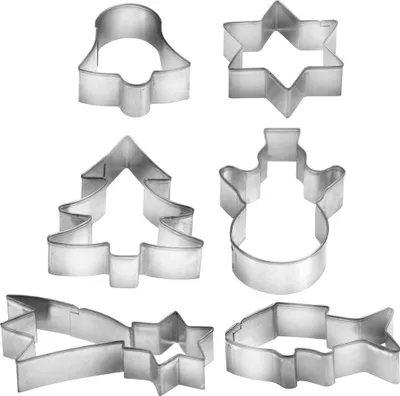 Produktbild von Tescoma Weihnachtsausstechformen auf Ring DELÍCIA, 6 St.