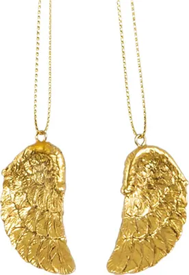 Produktbild von Sasse & Belle Aufhänger Engelsflügel, 2 Stück im Set - ideal als Christbaumschmuck
