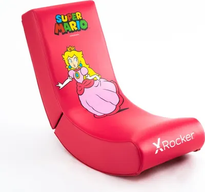 Produktbild von X Rocker Video Rocker - Peach, Konsolen-Gamingstuhl, Universal, Pink, Rot, Kunstleder, Pink, Rot, Kunstleder