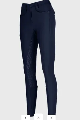 Produktbild von Pikeur Damen Reithose Laure Grip Ganzbesatz night blue, Pik20_FS_Gr.:40