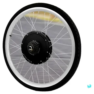 Image de Kit pour vélo électrique, moteur de 1 000 W, tension de 48 V, roues de 26 pouces, écran LCD, charge maximale de 140 kg