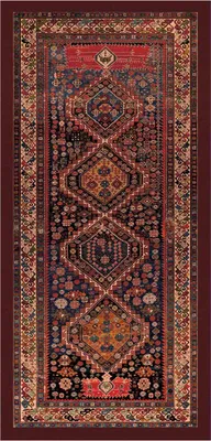 Produktbild von Teppich EMOZIONI ORIENTE SHIRVAN, 74x250 cm, Gold | GalleriaFarah1970
