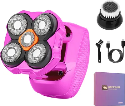 Image de INF Rasoir électrique pour femmes, rasoir rechargeable LK-992 pour une épilation indolore