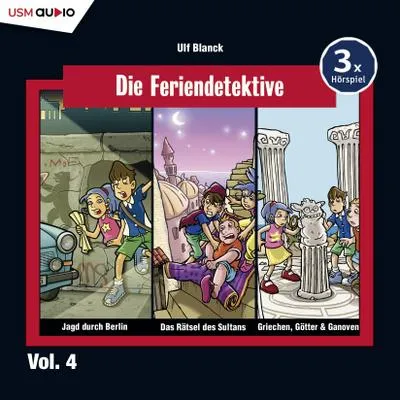 Image de Les détectives des vacances, coffret audio de 3 CD 04