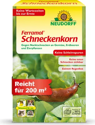 Produktbild von Neudorff Ferramol Schneckenkorn 500 g für 100 m² schonend für Tiere & regenfest