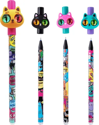 Immagine prodotto di Penna a sfera cancellabile Colorino Big Eye Cat