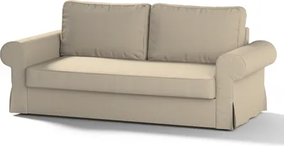 Produktbild von Dekoria Bezug für Backabro 3-Sitzer Sofa ausklappbar, beige, Bezug für Backabro 3-Sitzer Sofa