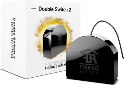 Obrázok produktu pre Fibaro FGS-223 ZW5, Čierna, 5 mW, IP20, 10 A, 230 V, 42 x 38 x 20 mm