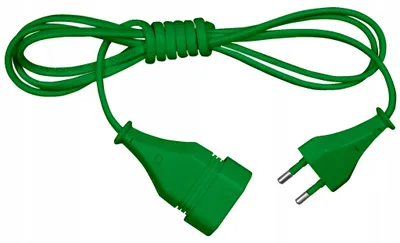 Productafbeelding van Jonex verlengkabel, groen, zonder aardingscontact, 3 meter
