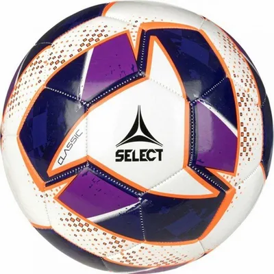 Produktbild von Select - "Classic" Fußball PP3191 (5) (Weiß/Violett)