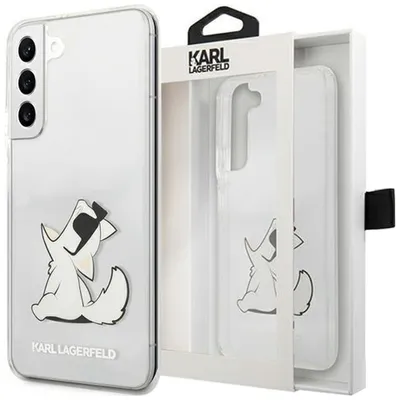 Produktbild von Karl Lagerfeld Choupette Fun - Samsung Galaxy S22+ Tasche (transparent)