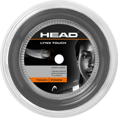 Produktbild von Tennissaite Head Lynx Touch Rolle 200 Meter 1,25 mm 17g Schwarz: € 150,00