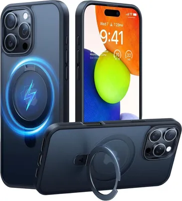 Zdjęcie produktu dla TORRAS Ostand World Original dla iPhone 16 Pro Etui MagSafe Military Protection