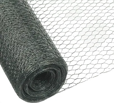 Produktbild von Sechseckgeflecht Kaninchendraht Hasendraht Drahtgeflecht Verzinkt 13mm 0,7mm (10m x 50cm)