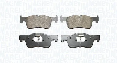 Produktbild von MAGNETI MARELLI Bremsbeläge Satz Vorne Bremsklötze für BMW 1 Schrägheck (F20) 363916060912