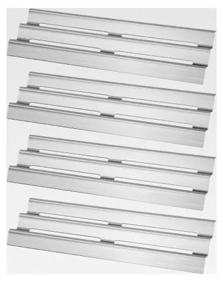 Produktbild von 4 Stück, 41,5 cm Grill-Heizplatten, Hitzeschild, Brennerabdeckung, Flammenbändiger, Ersatzteile für Napoleon Grills