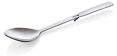 Produktbild von 12x Chafing Dish Löffel 35 cm, Chromnickelstahl