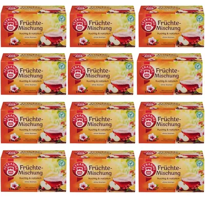 Obrázek produktu pro Čajová konvice ovocná směs ovocný čaj ovocný přírodní 60g 12 balení