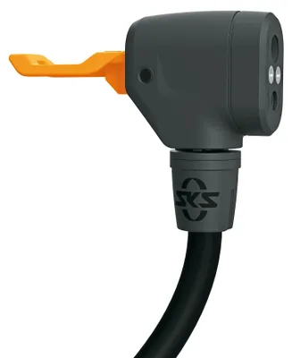 Produktbild von SKS Pumpenkopf Multivalve EASY AV/DV/SV 11684, schwarz/orange