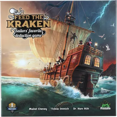 Produktbild von Funtails Feed the Kraken Basic Edition (DE/EN) - Partyspiel