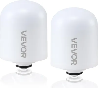 Produktbild von VEVOR Wasserhahnfilter-Ersatz (2 Stk.) Wasserfilterkartuschen, 6-lagige Hocheffizienzfiltration, 3 Monate Nutzungsdauer und 800 L Filterleistung, Kompatibel mit dem Filtersystem Modell 8627