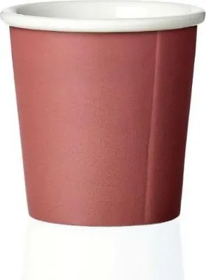 Produktbild von VIVA SCANDINAVIA Anna Nordic Espressotasse - Porzellan - 8 cl - Rot
