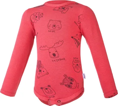 Produktbild von Baby Body DRUCK Outlast® - Ziegelfarbe Tiere/Ziegelfarbe, 80