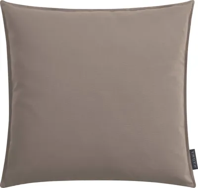 Produktbild von Kissenhülle - Taupe - 50 x 50 cm - Polyacryl - mit Reißverschluss - mit Stehsaum
