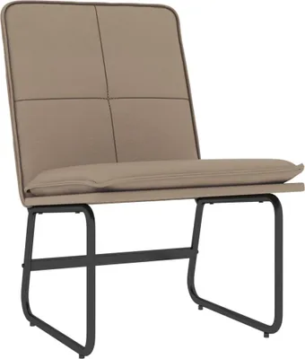 Produktbild von vidaXL Loungesessel Cappuccino-Braun 54x75x76 cm Kunstleder