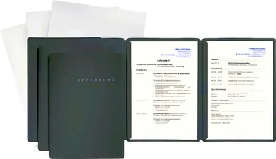 Image de Pagna® 22028-04 Kit de candidature Special Basic noir 3 pièces(P)