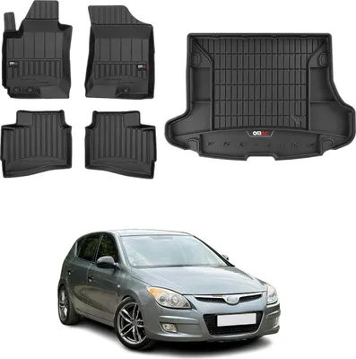 Immagine prodotto di OMAC set di tappetini e fodere per il bagagliaio per Hyundai i30 estate 2007-2012 gomma 5x