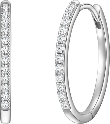 Produktbild von Glanzstücke München Creolen Sterling Silber Zirkonia 50083457
