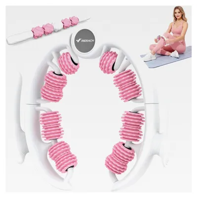 Produktbild von Massageroller für Beine – Cellulite Massagegerät mit 14 Abnehmbaren 360°-Rollen, Faszienrolle Set für Bauch, Beine, Po, Nacken und Körperformung