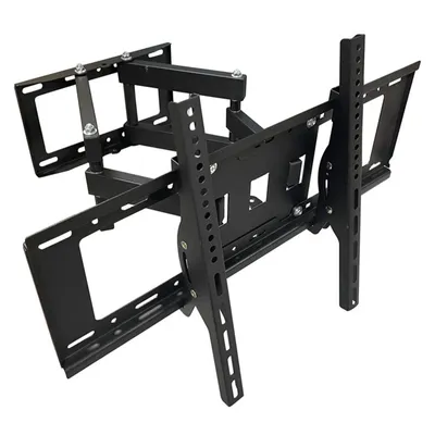 Produktbild von ZJ-502 TV Wandhalterung für 32-75 Zoll Schwenkbare Neigbare TV Halterung Flach Curved Fernseher oder Monitor bis zu 25kg LED LCD max.VESA 600x400mm