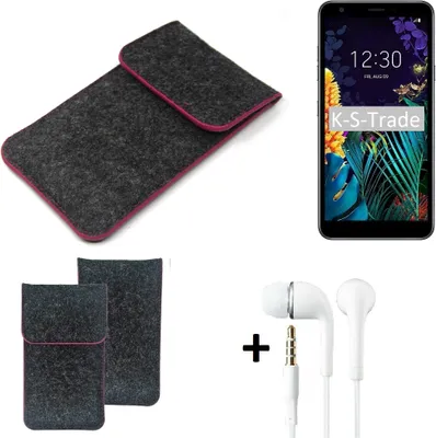 Produktbild von K-S-Trade Handy Hülle Schutz Hülle kompatibel mit LG Electronics K30 (2019) Schutzhülle Handyhülle Filztasche Pouch Tasche Case Sleeve Filzhülle