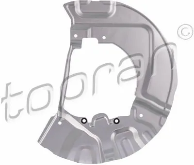 Obrázok produktu pre Zadný pravý brzdový kotúč TOPRAN pre BMW 3 Sedan (E46)