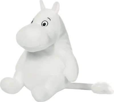 Produktbild von Aurora Moomin Plüschfigur sitzend Weiß 20,5cm
