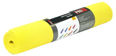 Image de ProFit - Tapis de yoga MR1537 (taille unique) (jaune)