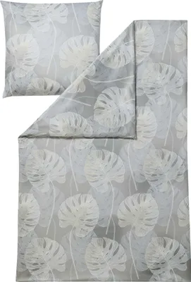 Produktbild von LOESCHEN Estella Atelier Mako-Interlock-Jersey Bettwäsche-Garnitur Delicia Farbe beige-200 Größe 135 x 200 + 80 x 80 cm