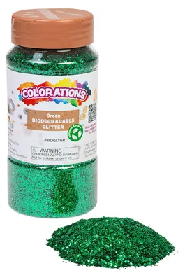 Image de Colorations - Paillettes biodégradables - Vert, 113 grammes